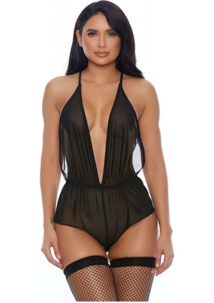 Tulum Transparan Seksi Iç Giyim Gecelik CK278652