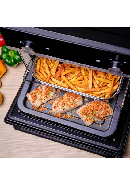 Easy Fry Multifonksiyonel Yağsız Fritöz ve Fırın, 20 L - Xxl Kapasiteli | 10 Programlı fiyatları