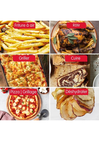 Easy Fry Multifonksiyonel Yağsız Fritöz ve Fırın, 20 L - Xxl Kapasiteli | 10 Programlı modelleri