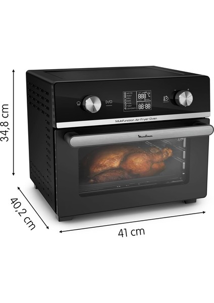 Easy Fry Multifonksiyonel Yağsız Fritöz ve Fırın, 20 L - Xxl Kapasiteli | 10 Programlı fırsatları