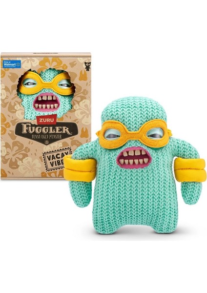 Vacay Vibes Tatil Havası Zuru Fuggler Komik Peluş Oyuncak - Mr Needles 22 cm