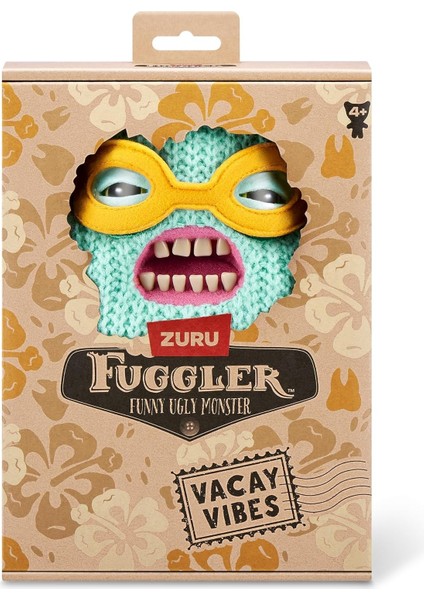Vacay Vibes Tatil Havası Zuru Fuggler Komik Peluş Oyuncak - Mr Needles 22 cm modelleri