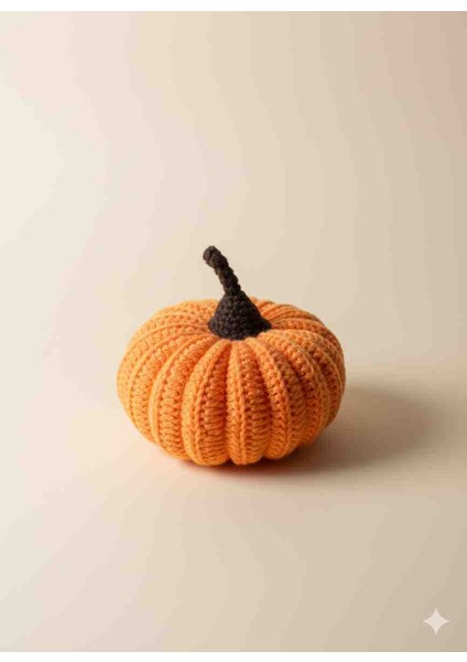 Cadılar Bayramı El Örgüsü Bal Kabağı