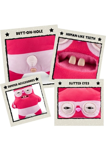 Vacay Vibes Tatil Havası Zuru Fuggler Komik Peluş Oyuncak - Rabid Rabbit 22 cm indirimleri