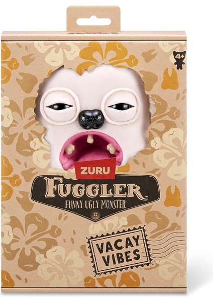 Vacay Vibes Tatil Havası Zuru Fuggler Komik Peluş Oyuncak - Hedge Grog 22 cm modelleri