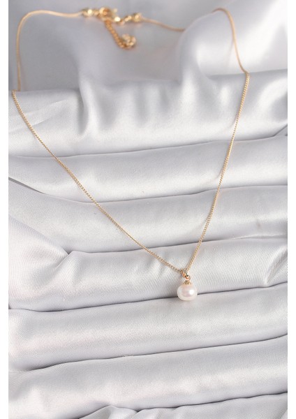 Pirinç Gold Renk Inci Model Kadın Kolye fiyatları