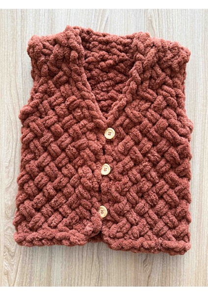 Puffy El Örgüsü Yelek