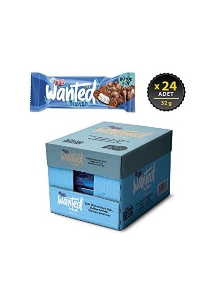 Eti Wanted Bumba Hindistan Cevizli Bar 32 G x 24 Adet modelleri