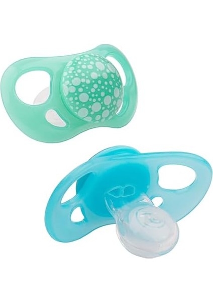 Twistshake Bebek Emziği 2’li, Mavi Yeşil, 0-6 Ay