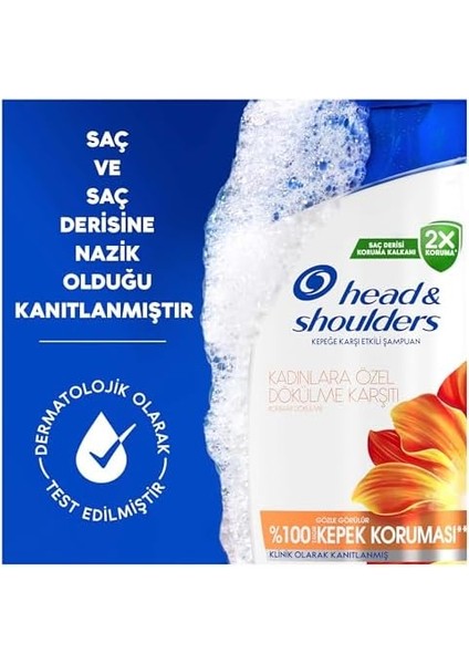 Head & Shoulders Kadınlara Özel 330 ml Saç Dökülmesine Karşı Kepek Şampuanı modelleri