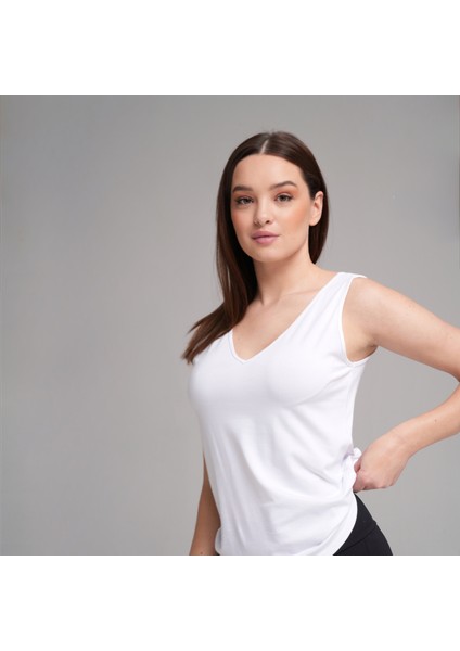 Modal Essence V-Neck Tank Top modelleri