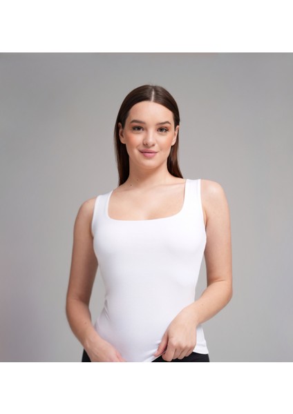 Modal Grace Square-Neck Top