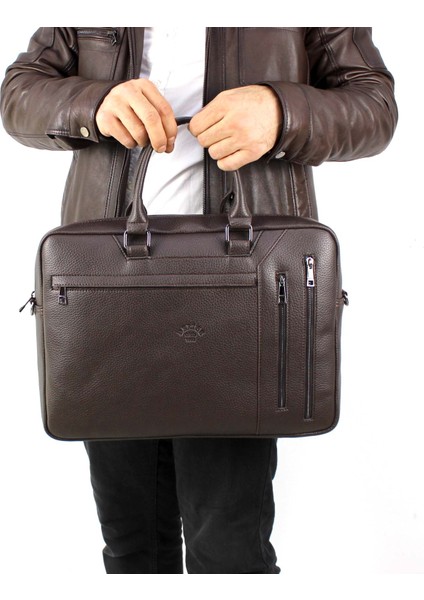 Erkek Kahverengi 15 & 16 Inç Evrak ve Laptop Çantası indirimleri