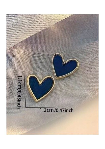 Lacivert Kalpli Küpe modelleri