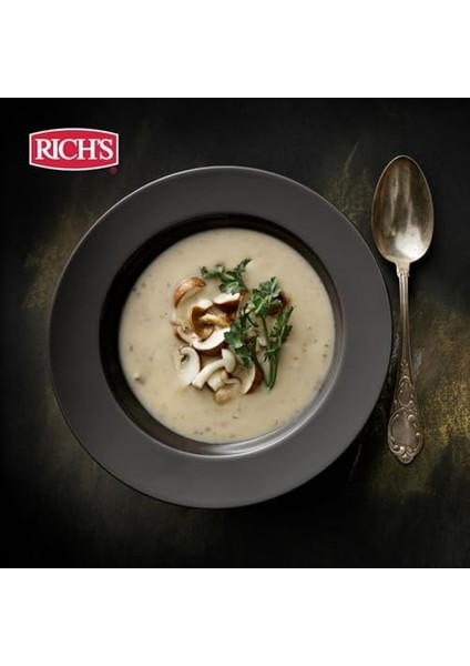 Rich's Versatie Professional Cream - Sıcak Mutfak Uygulamaları Için Bitkisel Yağlı Şekersiz Krema - 1 L modelleri