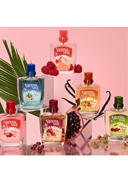 Varens Sweet Kadın Parfüm Seti 5x50 ml EDP Lüks Hediyelik Ambalaj