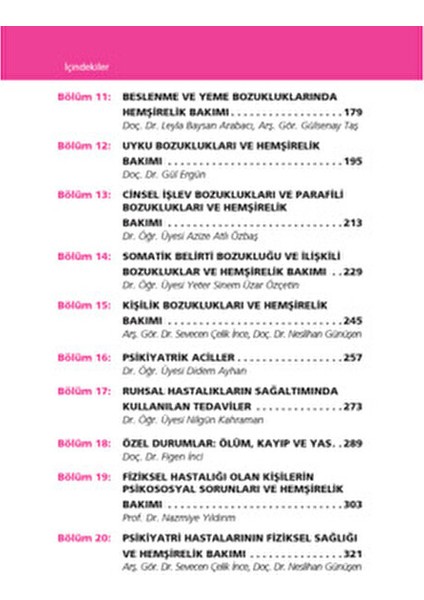 Psikiyatri Hemşireliği Akıl Notları indirimleri