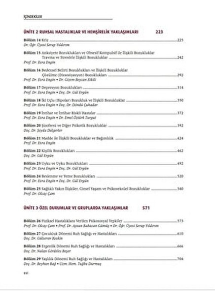 Ruh Sağlığı ve Hastalıkları Psikiyatri Hemşireliği - Olcay Çam fırsatları