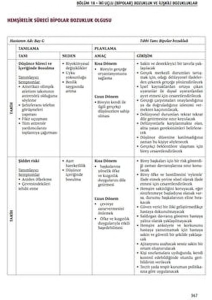 Ruh Sağlığı ve Hastalıkları Psikiyatri Hemşireliği - Olcay Çam