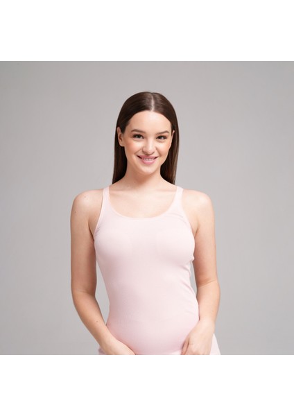 Classic Cotton U-Neck Ribbed Tank modelleri