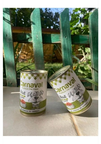 Premium Yetişkin Köpek Konservesi Kuzu Etli 400 gr x 12 Adet indirimleri