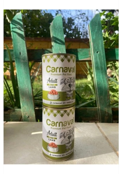 Premium Yetişkin Köpek Konservesi Kuzu Etli 400 gr x 12 Adet