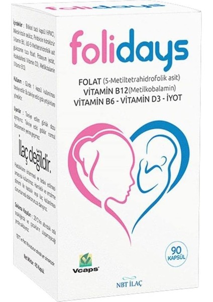 Nbt Life Folidays 90 Kapsül