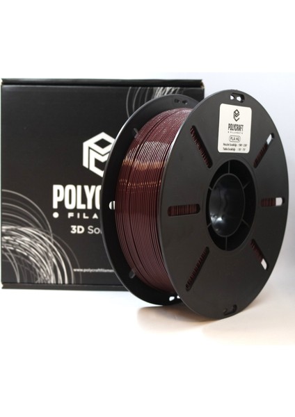 Pla Hq (Plus) Filament 1.75 mm - 1 kg - Mokka Kahverengi