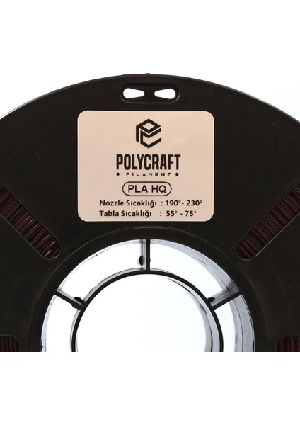 Pla Hq (Plus) Filament 1.75 mm - 1 kg - Mokka Kahverengi modelleri