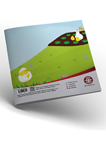 Sabırsız Civciv - Feyzanur Ak Güney 20 Sayfa Ciltsiz Kitap 3-6 Yaş Aralığına Uygun