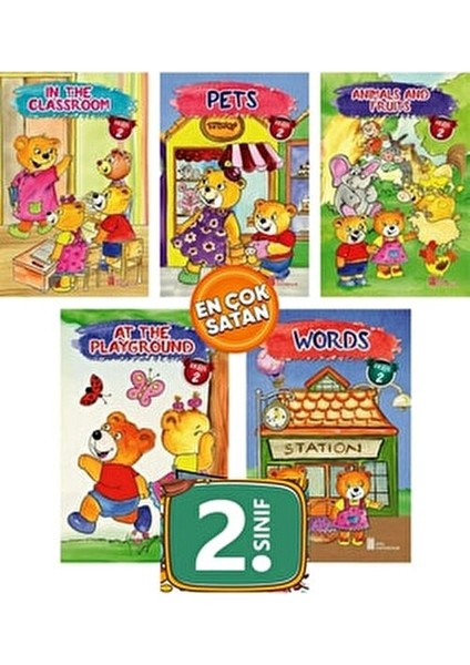 2. Sınıf İngilizce Hikaye Seti Kolektif Yazar 9-12 Yaş İçin Eğlenceli fiyatları