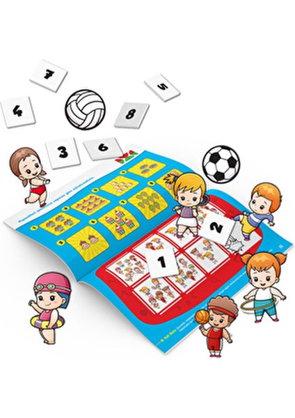 3-6 Yaş Zeka ve Dikkat Geliştirme Seti Sabri Yaradılmış 3-5 Yaş İçin Eğitici