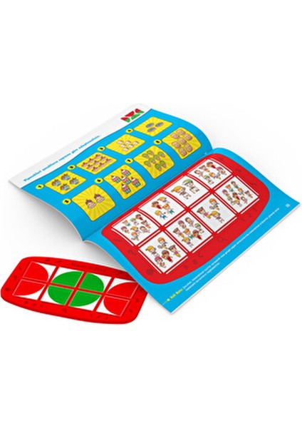 3-6 Yaş Zeka ve Dikkat Geliştirme Seti Sabri Yaradılmış 3-5 Yaş İçin Eğitici