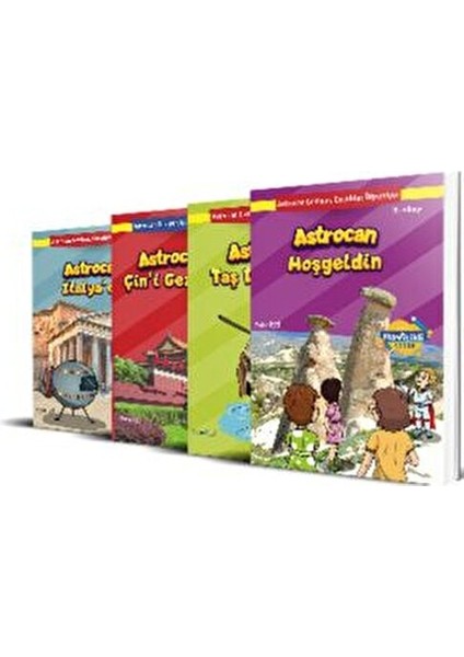 Astrocan Geziyor – Çocuklar Öğreniyor 10'lu Kutulu Hikaye Seti Kolektif Yazar 5-10 Yaş indirimleri