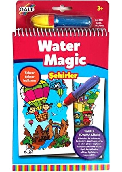 Magic Sihirli Boyama Kitabı 3-5 Yaş İçin Eğlenceli Sanat Deneyimi fırsatları