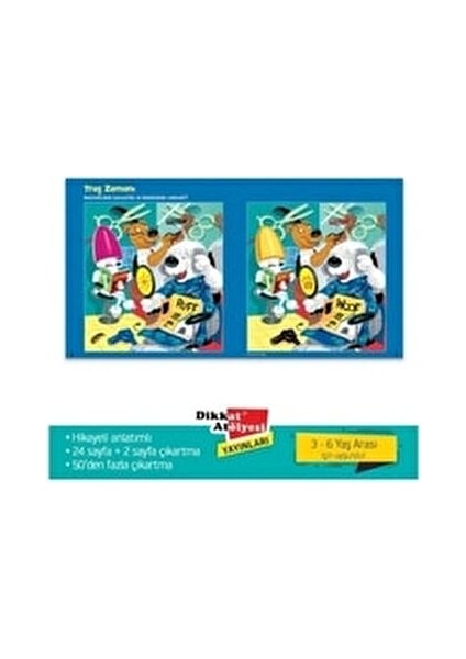 Sticker Eğlenceli Etkinliklerle Hikayeli Bulmaca 5'li Set 3-5 Yaş Ciltli