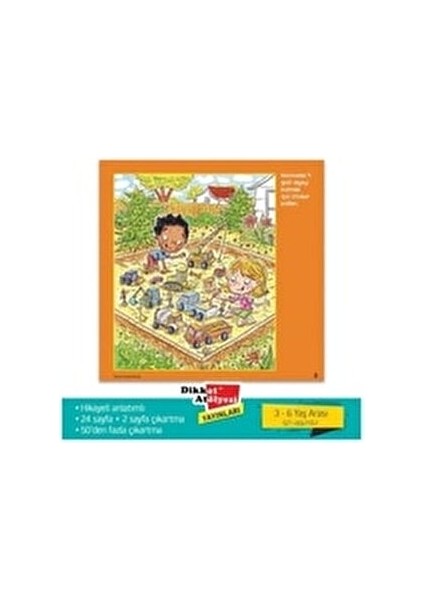 Sticker Eğlenceli Etkinliklerle Hikayeli Bulmaca 5'li Set 3-5 Yaş Ciltli