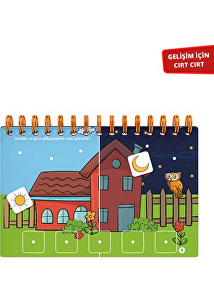 Eğitici Cırt Cırt ile Uyku Vakti Kitabı 1-5 Yaş