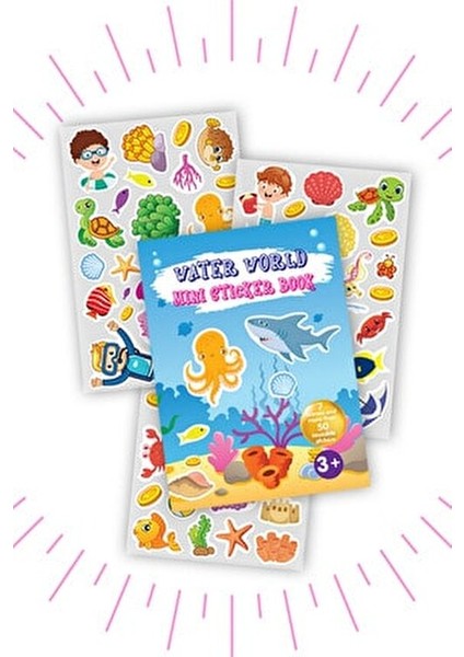 Mini Sticker Book Water World Ciltli Eğitici Kitap 3-5 Yaş Anonim Yazar modelleri