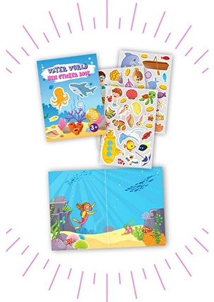 Mini Sticker Book Water World Ciltli Eğitici Kitap 3-5 Yaş Anonim Yazar fırsatları