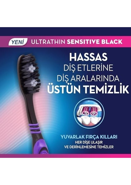 Oral-B Diş Fırçası Ultra Thin Siyah