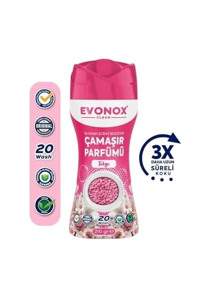 Evonox Clean Granül Çamaşır Parfümü & Çamaşır Yumuşatıcı (Tokyo) fiyatları