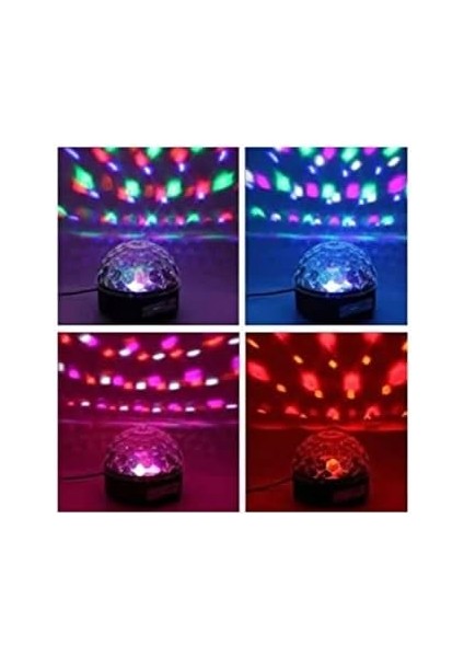 LED Işıklı Bluetooth Özellikli Disko Topu Sd Kart ve USB Bellek Girişli Hoparlör fiyatları