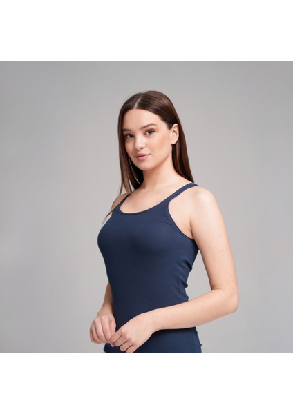 Ribbed Snuggle Up U-Neck Tank Top indirimleri