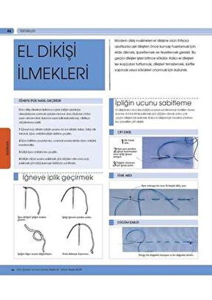 Dikiş Teknikleri - Alison Smith 406 Sayfa Hobi Kitabı modelleri