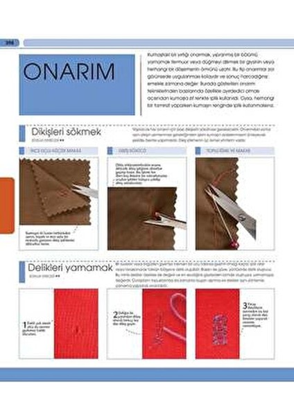 Dikiş Teknikleri - Alison Smith 406 Sayfa Hobi Kitabı