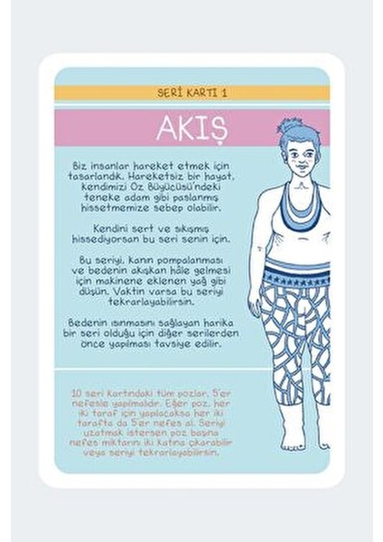 Yoga Kartları 55 Poz ve Rehber Kitap ile 32 Sayfa