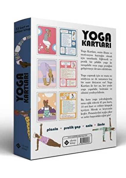 Yoga Kartları 55 Poz ve Rehber Kitap ile 32 Sayfa