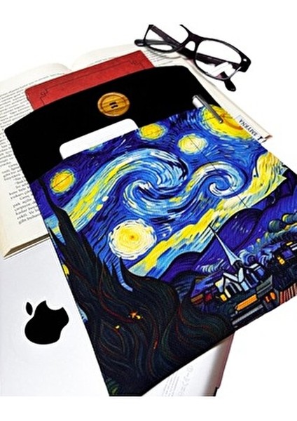 Yıldızlı Gece Siyah Kitap Kılıfı Kolektif Yazar 1 Sayfa Ciltsiz