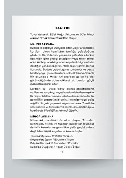 Her Yaş İçin Tarot - Elizabeth Haidle 64 Sayfa